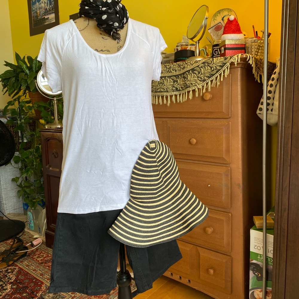 NWT Loft White top size L